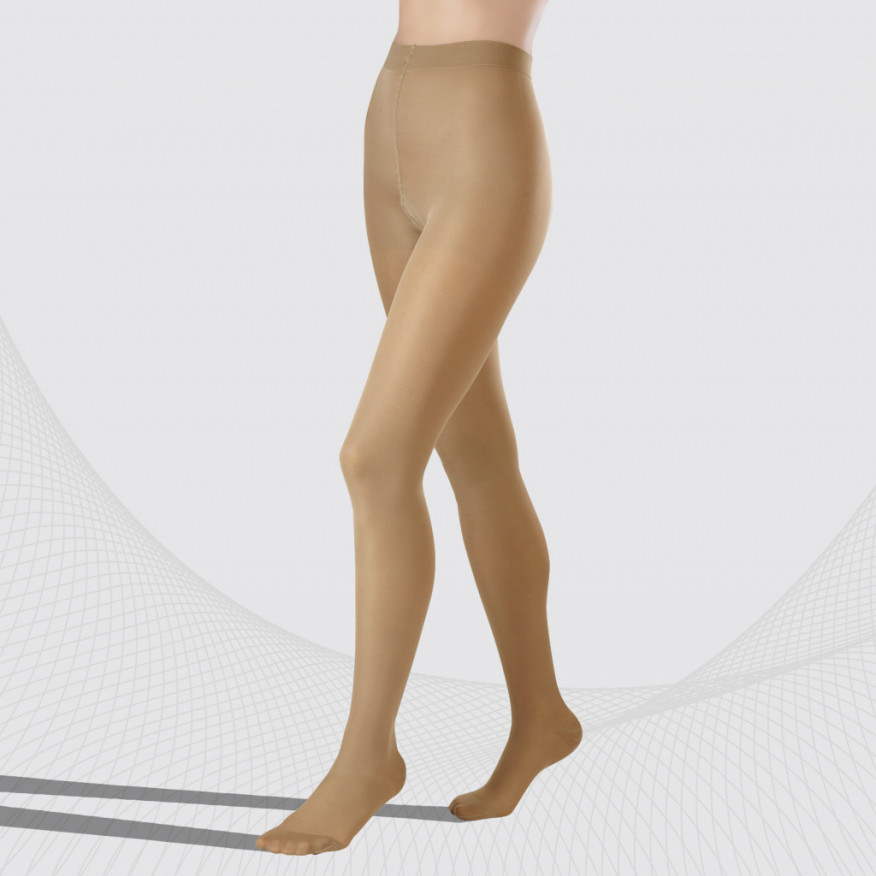 Tonus Elast Lux Medical Elastic Compression Stockings Class 2 Medium  (Height: 62.2-66.9 inch) Beige