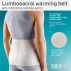 Lumbosacral warming belt with merino &amp;amp; angora wool