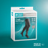 Medical compression thigh stockings without toecap, unisex. LUX