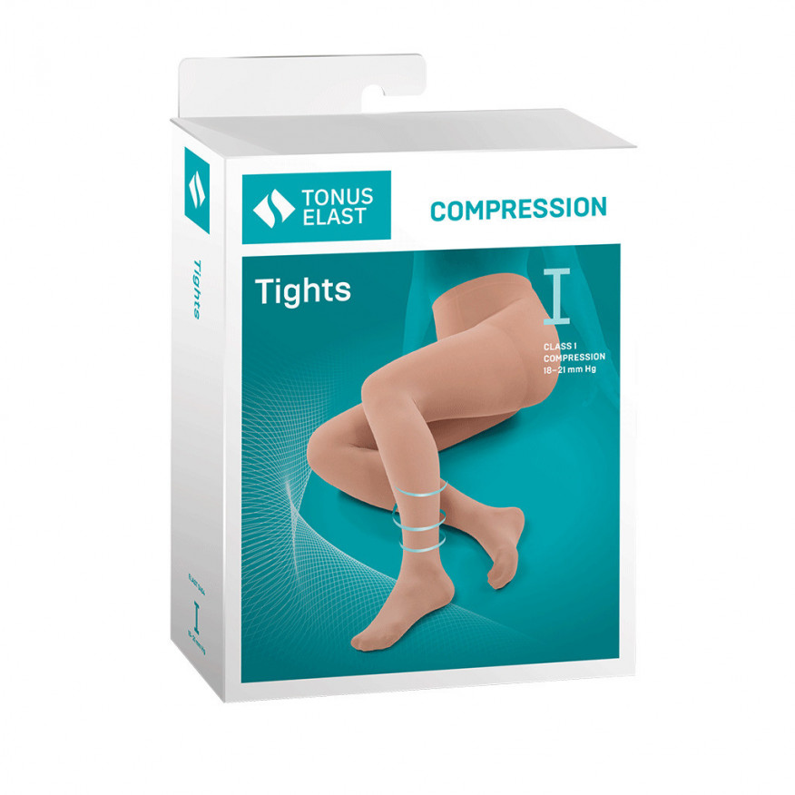 Compression pantyhose - ELAST 0404 SOFT - Tonus Elast - S / L / XL