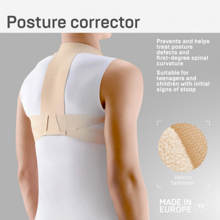 Medical elastic posture corrector