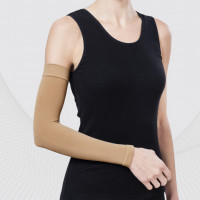 Medical compression arm sleeve. LUX