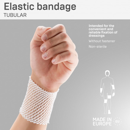 Bandages réticulaires élastiques médicaux, tubulaires, fixateurs, non stériles