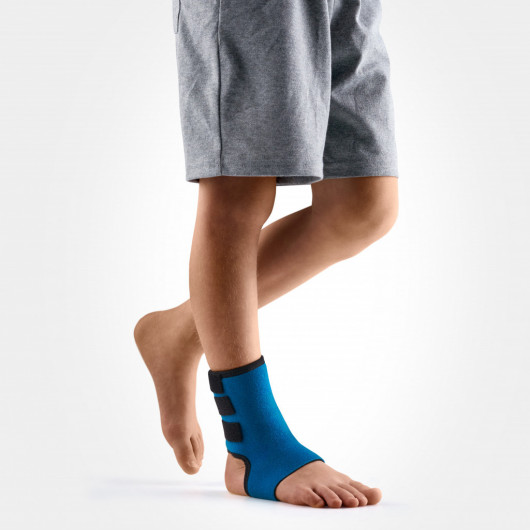 Bande pour pieds en néoprène élastique médicale, avec fixation Velcro, pour enfants. LUX