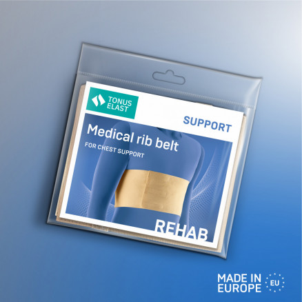 Medical belt for holding ribs