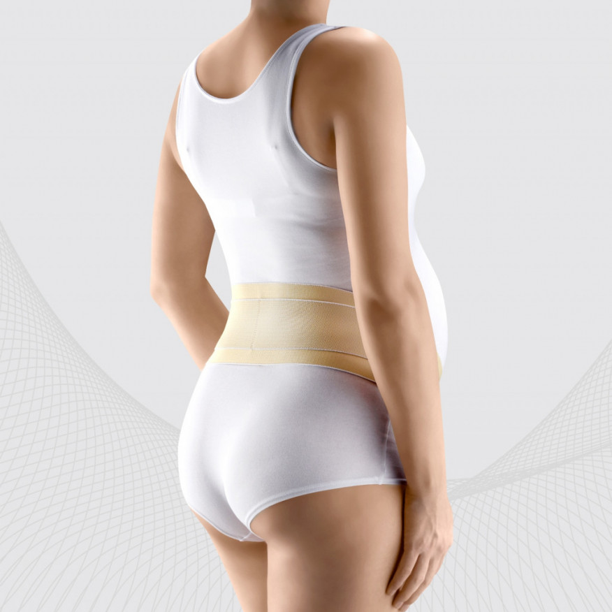 Medical elastic maternity belt, with extra soft inner side.  LUX Medical elastic maternity belt, with extra soft inner side.  LUX