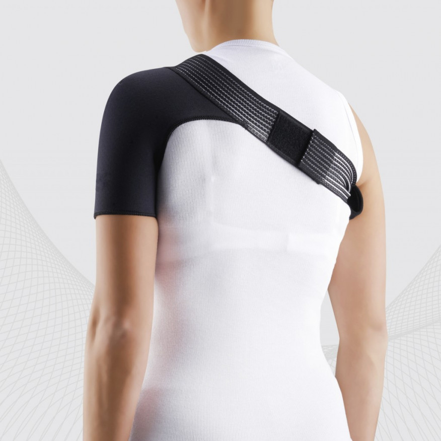 Medical elastic neoprene bandage for the shoulder joint Medical elastic neoprene bandage for the shoulder joint