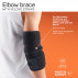 Medical elastic neoprene fixer for elbow joint, universal. LUX