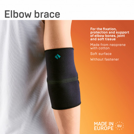 Medical elastic neoprene fixer for elbow joint