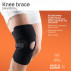 Medical neoprene knee band, with opening for kneecap, universal. lux