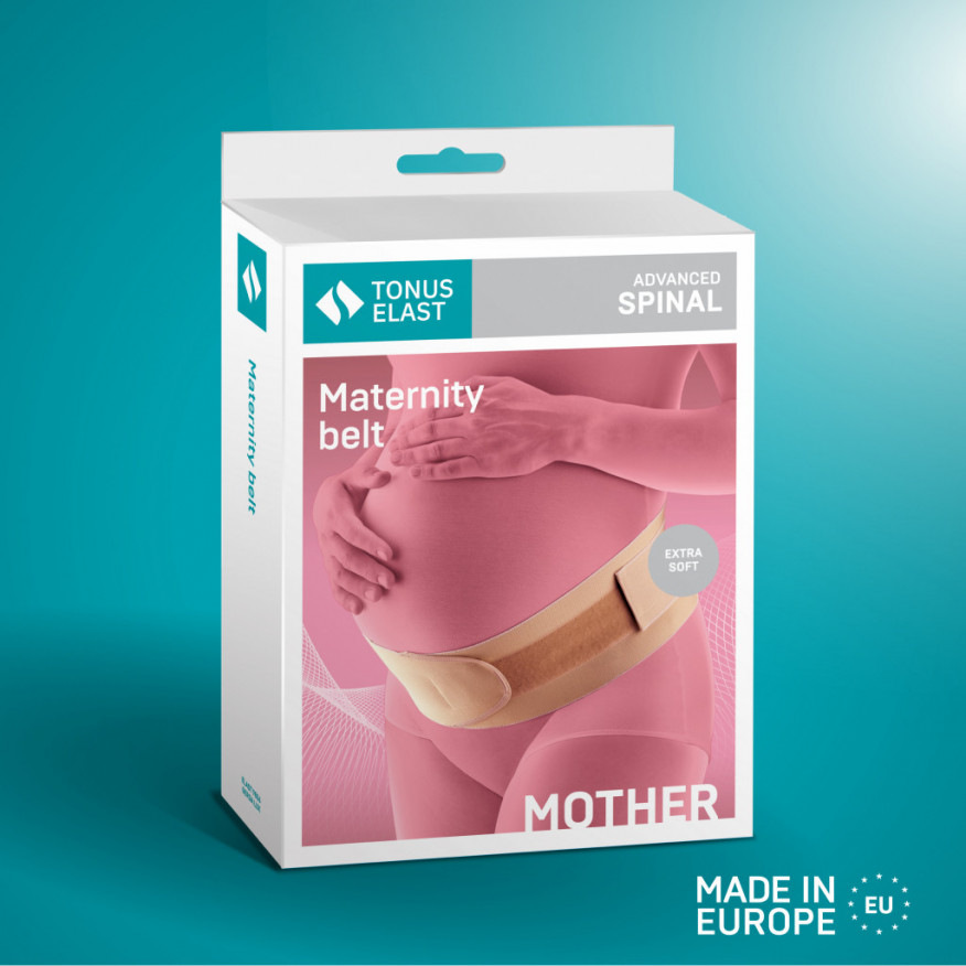 Medical elastic maternity belt, with extra soft inner side.  LUX Medical elastic maternity belt, with extra soft inner side.  LUX