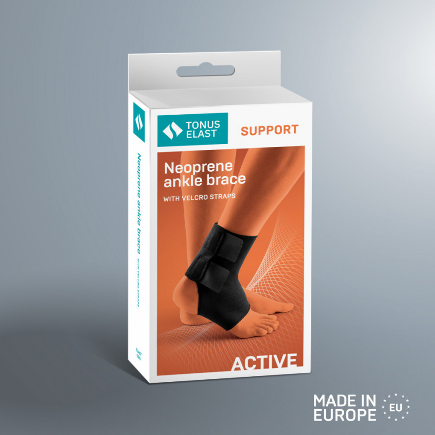 Medical elastic neoprene foot band, with Velcro fastener Medical elastic neoprene foot band, with Velcro fastener