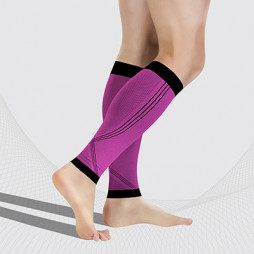 Compression calf sleeves for sport and active lifestyle, unisex. Active